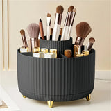 360 rotating makeup organizer with drawers