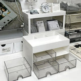 4 drawer desktop storage organizer