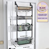 6 tier hanging pantry storage rack