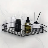 2-Pack Corner Shower Caddy Shelf – No-Drill Wall Mounted Stainless Steel Bathroom Organizer for Shampoo, Soap & Toiletries