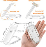 USB rechargeable reading lamp for bed