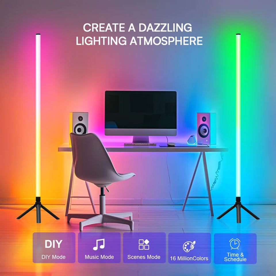 app controlled RGB floor lamp