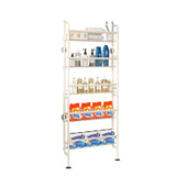 carbon steel narrow shelving unit