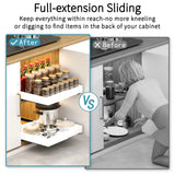 carbon steel under sink organizer