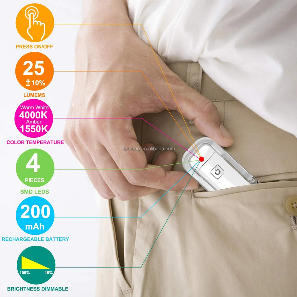 clip-on bedside reading light