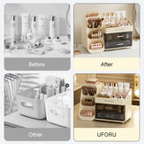 countertop makeup organizer with drawers