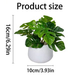 decorative faux plant for office desk