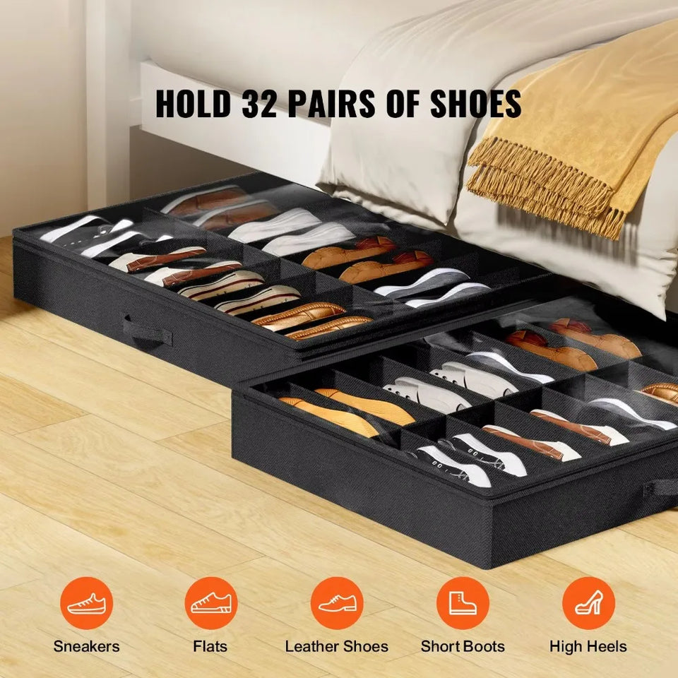 dustproof shoe organizer for bedroom