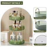 large capacity makeup storage rack