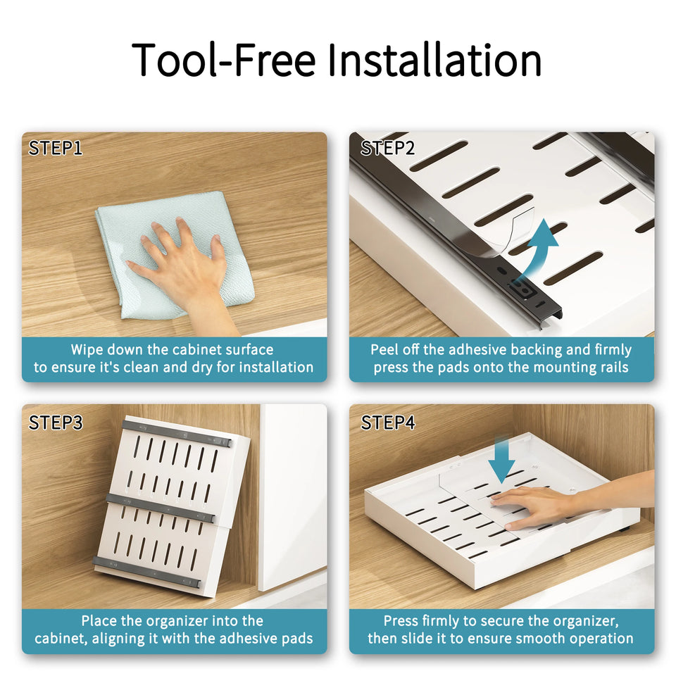 pantry storage sliding rack