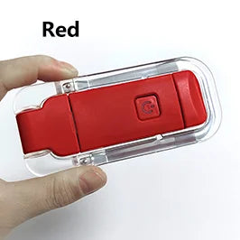 portable book light for travel red