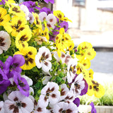 realistic faux flowers for window boxes