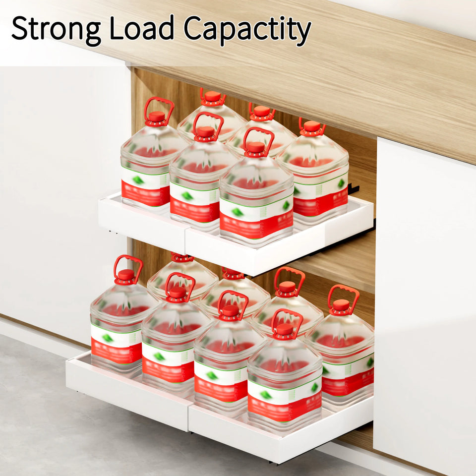 rust-resistant cabinet storage organizer