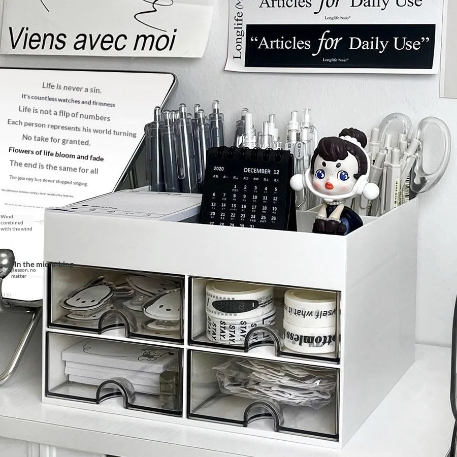 stationery storage box for desk