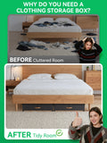 under bed storage box with wheels