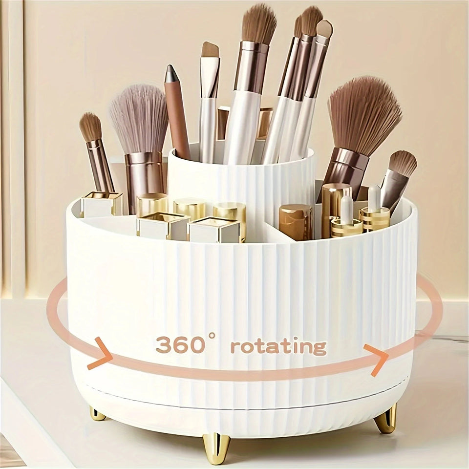 vanity organizer for brushes and lipsticks