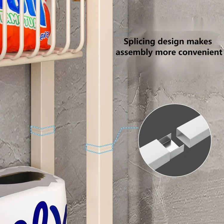 wall mounted pantry organizer for small spaces